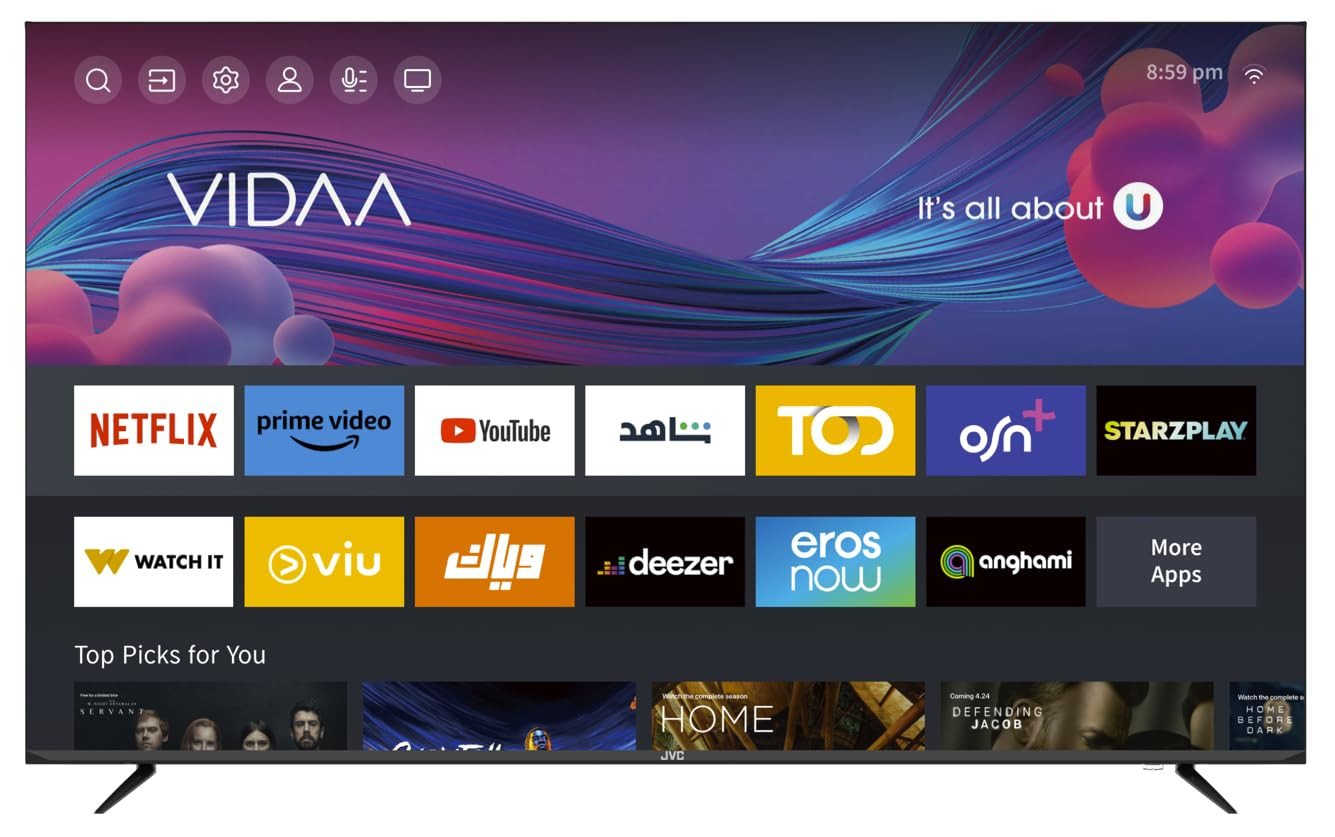 JVC LT-70N7105V 70" VIDAA 4K UHD SMART TV
