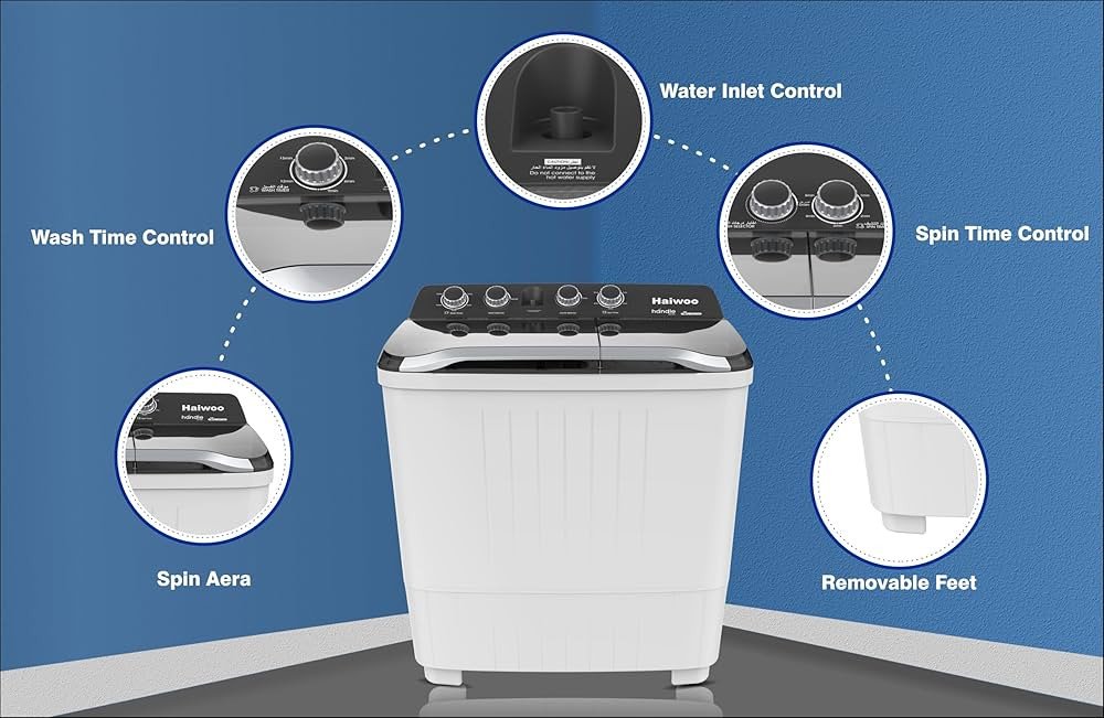 HAIWOO TWIN TUB Washing Machine 10KG HWM-1050X