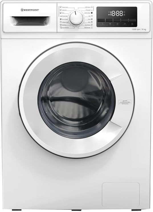 WESTPOINT WMT-61022 6KG FRONT LOAD WASHING MACHINE 1000RPM
