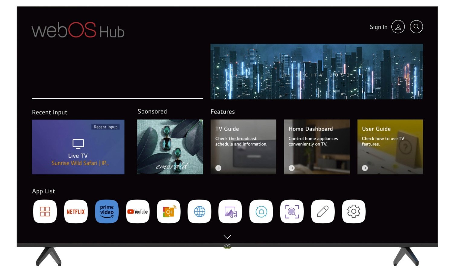 JVC LT-75NQ7115 75" 4K QLED SMART TV
