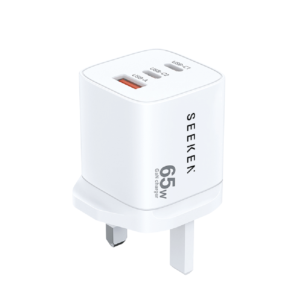 SEEKEN SSR-323 65W GAN CHARGER-WH