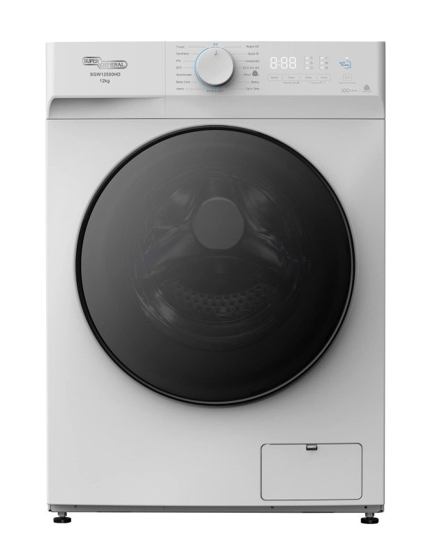 SUPER GENERAL SGW12500HD 12KG FRONT LOAD WASHING MACHINE
