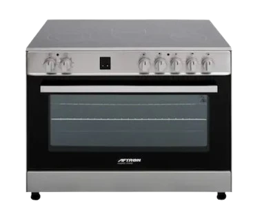 AFTRON AFERVC9090BFDT 90 x 60 cooker Vitro ceramic, Thermostat, Turbofan, Digital Timer