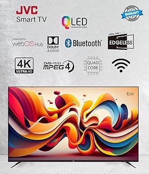 JVC LT-55NQ7145 55" 4K SMART QLED TV webOS 2024
