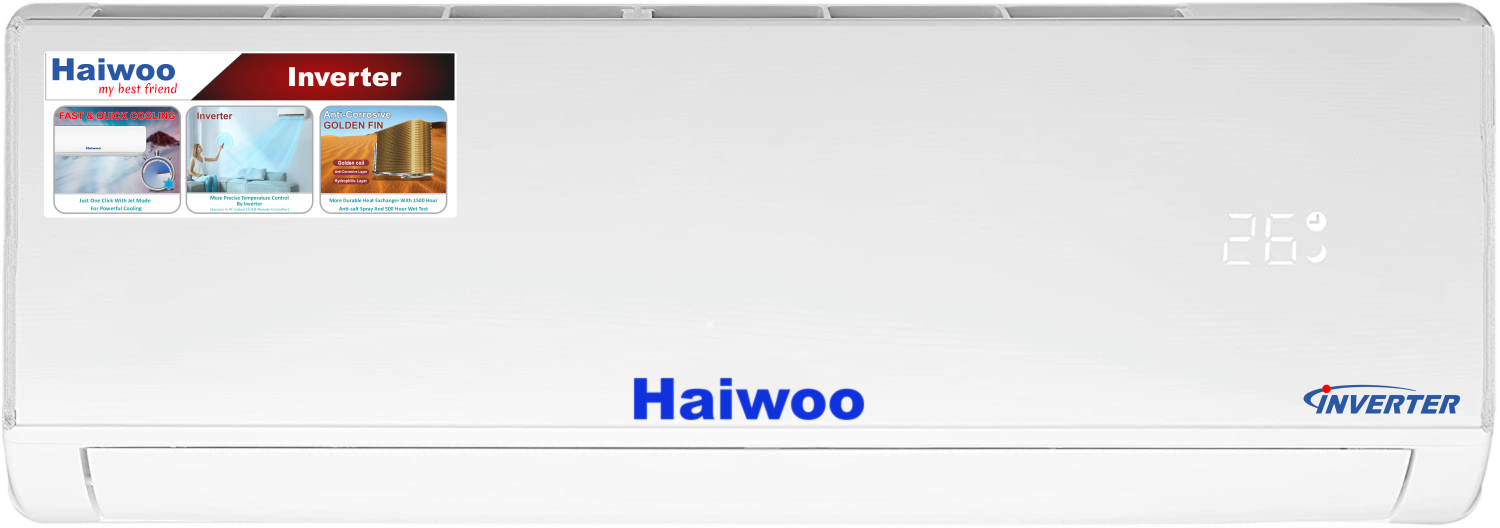 HAIWOO HSAI-24K-TL 2.0 TON INVERTER SPLIT AC ROTARY