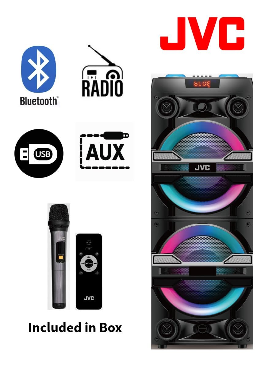 JVC XS-N6113PB PARTY SPEAKER 2000W