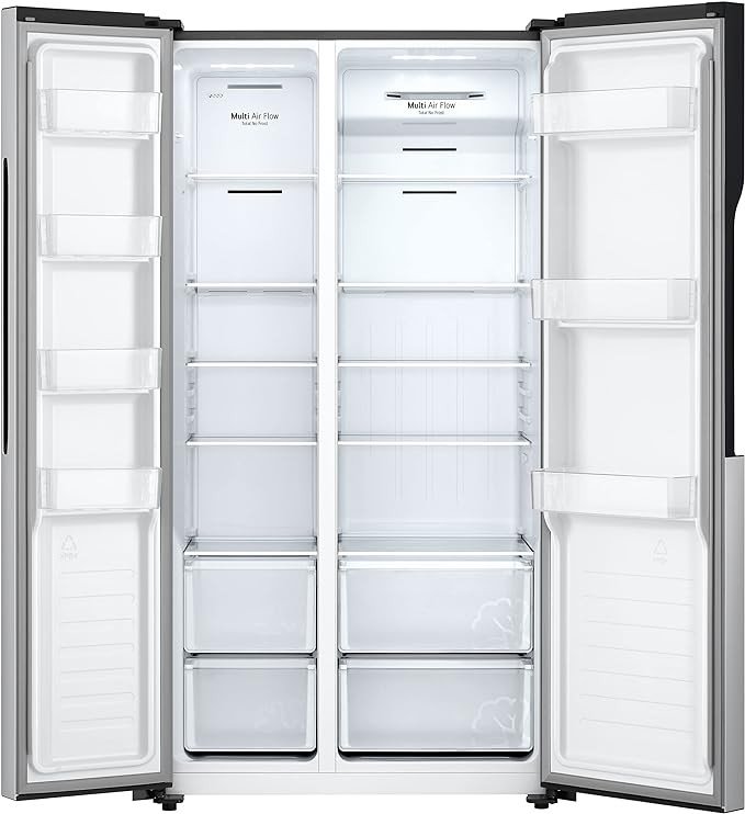 LG GRFB587PQAM 509L SIDE BY SIDE REFRIGERATOR LED TOUCH DISPLAY